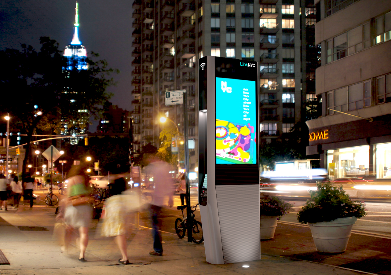 Projeto Link NYC vai levar wifi grátis para nova york